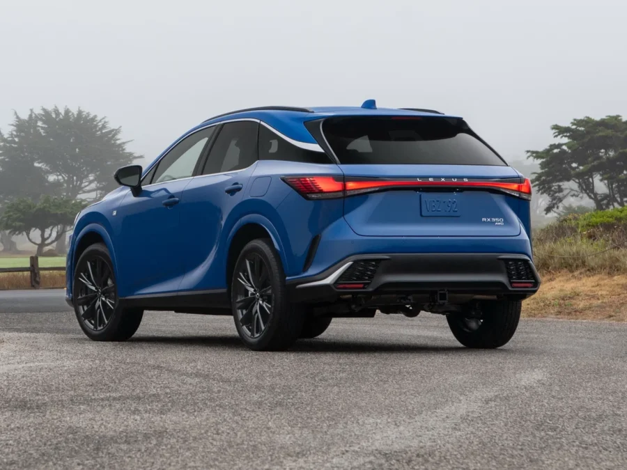 Фото Lexus RX сзади